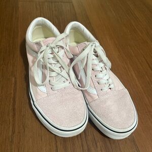 Vans Women's Soft Pink Sneakers